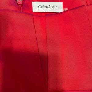 Calvin Klein satin cocktail dress